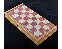 Ігровий набір 3в1 нарди шахи та шашки (39х39 см) 409