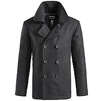 Пальто бушлат чоловіче Surplus Pea Coat чорний (S)