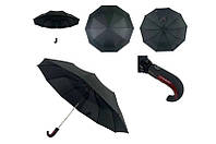 Зонтик мужской полуавтомат 936229, 10 спиц, антивитер, Венгрия 467