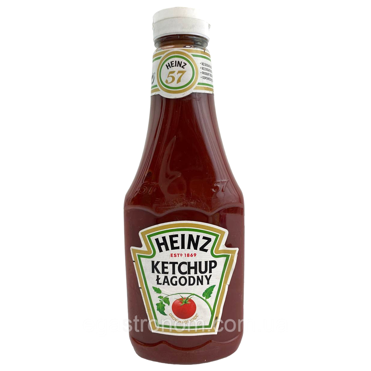 Кетчуп томатний лагідний Хайнц Heinz lagodny 1000ml 8шт/ящ (Код: 00-00005513)