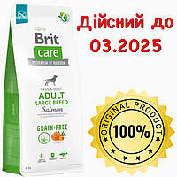 Brit Care Grain-free Adult Large Breed Salmon & Potato беззерновой корм для собак крупных пород, 12 кг