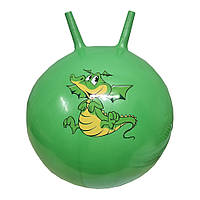 М'яч для фітнесу B4501 ріжки 45 см, 350 грам (Зелений) ssmag.com.ua
