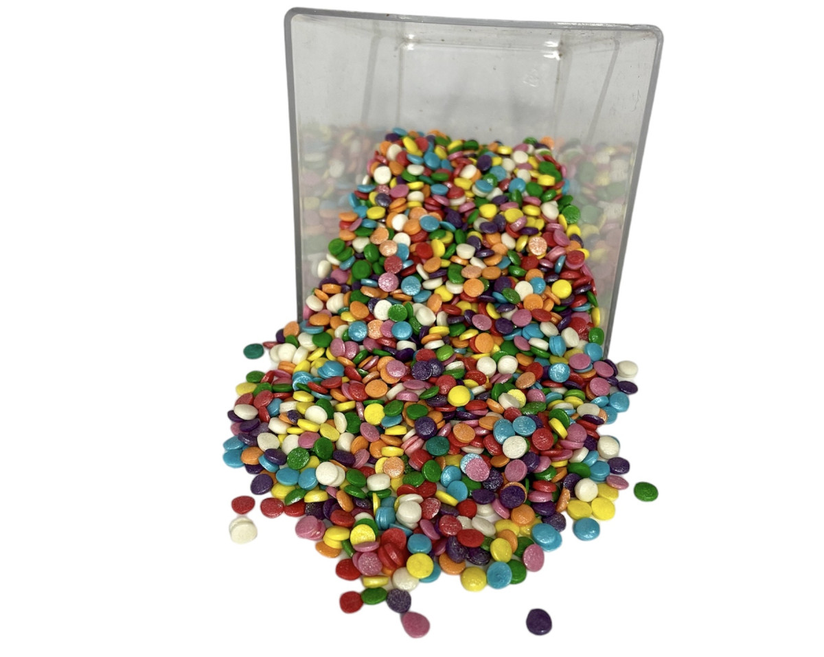 Посипка кондитерська Різнокольорове конфеті перламутр 50 г