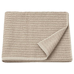 Рушник IKEA VÅGSJÖN бежевий 70х140 см 104.946.09
