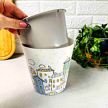 Горщик для квітів Місто Декор 1.1 л Алеана, фото 2