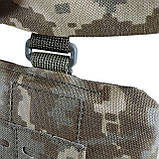 Напашник з малим фартухом 2-го класу захисту (ДСТУ 8782:2018) | Піксель ММ14 | Ukr shield, фото 7