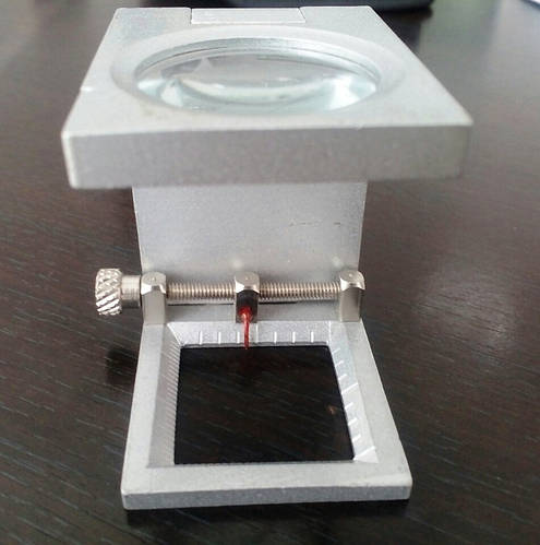 Купить Лупа с индикатором (Мооn), цена 155 ₴ — Prom.ua (ID#361612502)