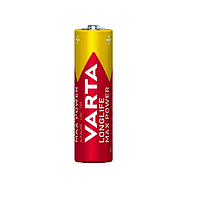 Батарейка LR6 alk Varta Longlife Max Power в картонній упаковці