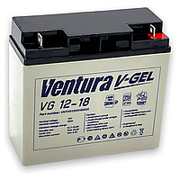 Гелевий акумулятор Ventura VG 12-18 Ah 12V
