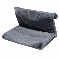 Лежак для кішок на батарею YLF-CAT-001 48*30 см плюшева лежанка для кішки Gray