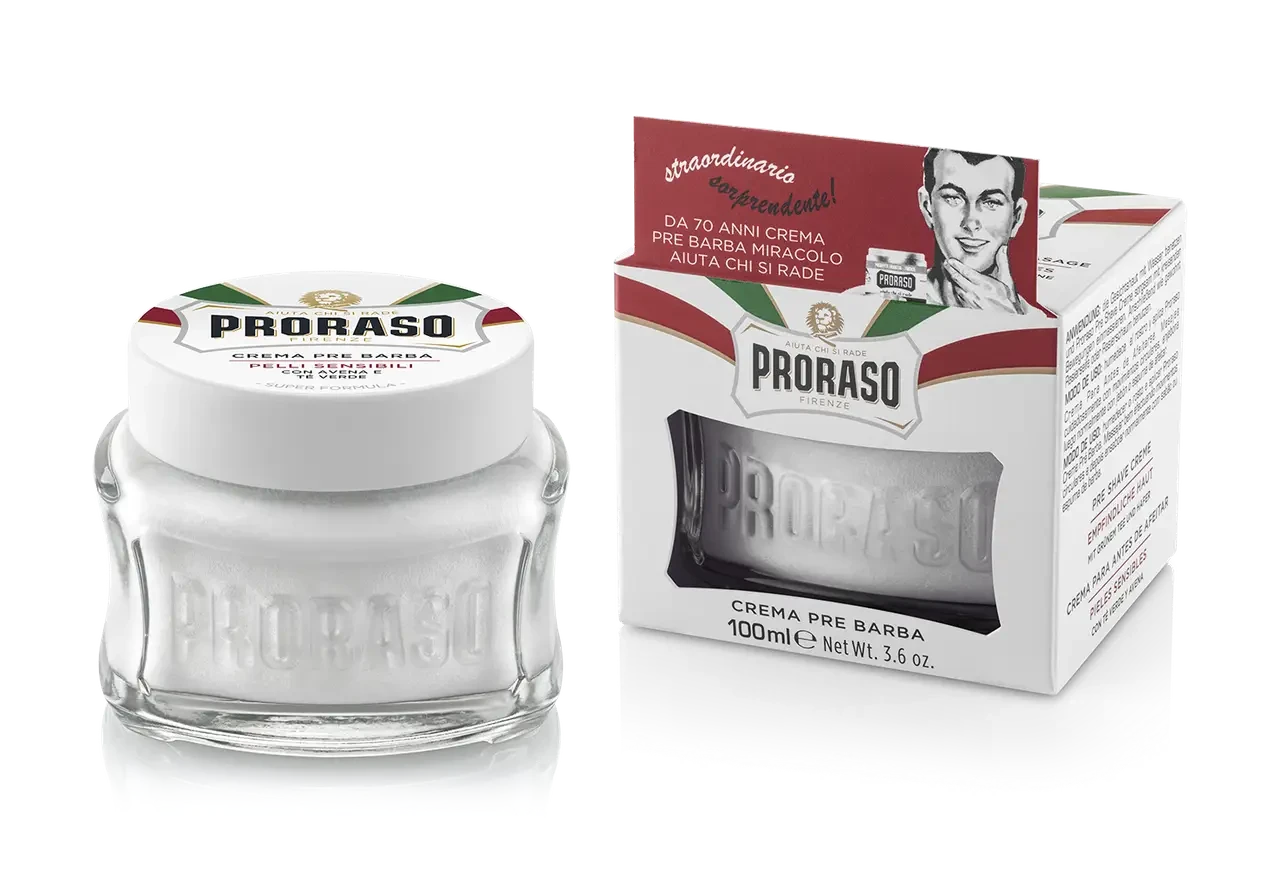 Крем перед голінням для чутливої шкіри Proraso 100мл