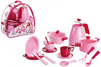 Игрушечный Набор посуды "Cooking Set" 39предметов розовый 1764 Юника