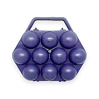Контейнер-лоток для яиц 10 шт. фиолетовый Укрпласт