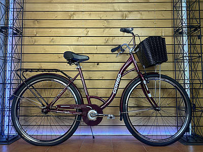 Велосипед міський дорожній 28" Corso Fortuna FR-28039 бордовий на зріст 178-185 см