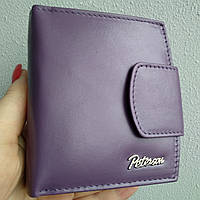 БРАК! УЦЕНКА! Женский кожаный кошелек Peterson RD-314-MCL-M маленький фиолетовый
