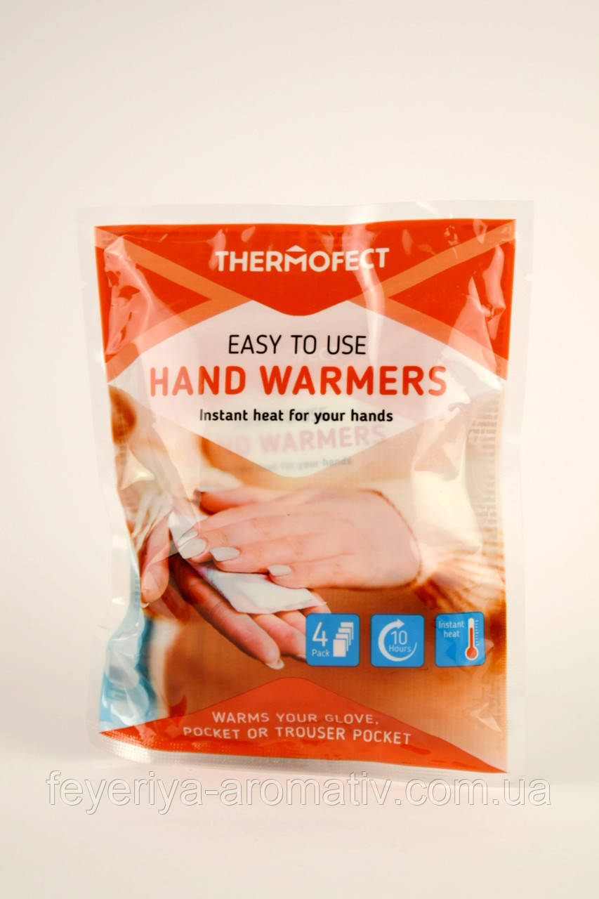 Хімічні грілки для рук Thermofect hand warmers 4 шт Нідерланди