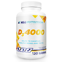 Витамин Д3 Vitamin D3 4000 МЕ Allnutrition 120 капсул