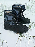 Зимові чоботи "Оскар" з натуральною вовною НОВИНКА! (Полювання, зимова рибалка, сад, город). Колір: синій