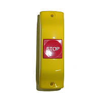 Кнопка СТОП желтая (сигнализация водителю из салона автобуса о требовании остановки) 2350-401