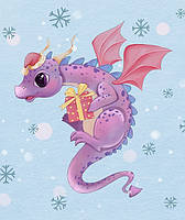 Алмазна вишивка. Картина на картоні Доброго ранку. Худ. Ткаченко М.О. , розмір 21х25 см