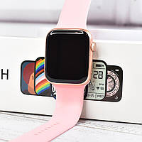 Смарт Часы розовые Т900 Pro Max Smart Watch Умные часы Фитнес браслет Фитнес треке Pink