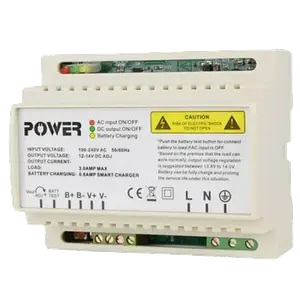 Блок безперебійного живлення 12В 3А на DIN-рейку BBGP-123DIN