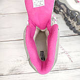 Дитячі підліткові зимові термо черевики на мембрані на дівчинку B>ermo білі розмір 36, фото 7