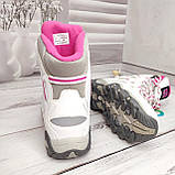 Дитячі підліткові зимові термо черевики на мембрані на дівчинку B>ermo білі розмір 36, фото 4