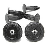 Кліпс розпірний Mazda 3, 5, 6, CX-5, CX-7, CX-9, CX-30, CX-50, CX-60, CX-70, CX-80, CX-90, / Toyota, / Ford, (отв.6мм), B46768AC3,, фото 2