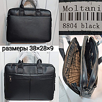 Чоловічий шкіряний портфель від фірми MOLTANI (гуртом/роздріб)