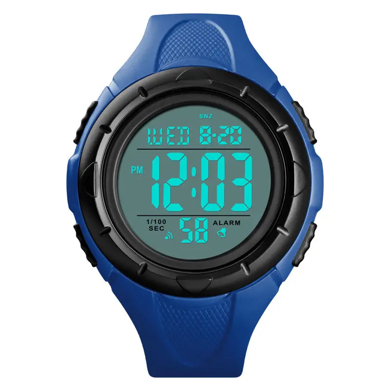 Мужские спортивные часы Skmei 1535 Dive (Синий) - фото 4 - id-p2032983504