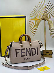 Жіноча сумка Фенди бежева Fendi Beige