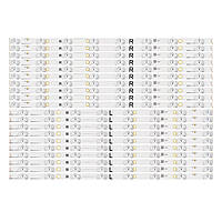 LED подсветка Panasonic TV 55" TB5507U V0-01 TB5507U V1-01 CX-55S15E0E CX-55S15E0B 3B8CZ54216L/R 20шт.