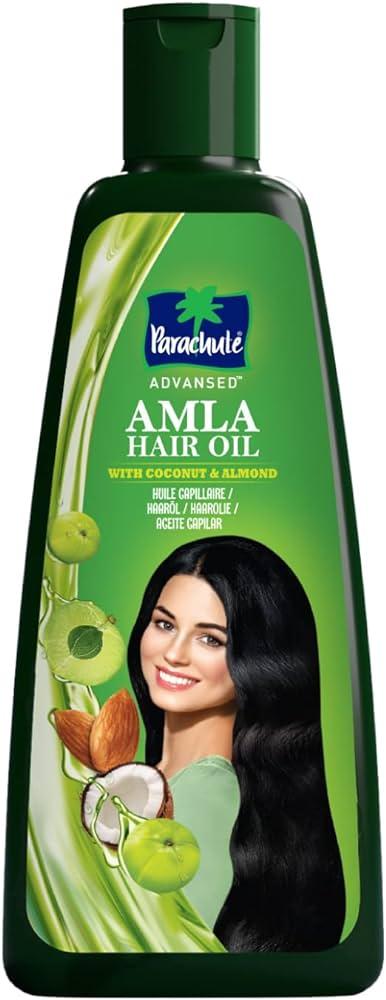 Олія для росту і блиску волосся Paracute Advansed Amla Hair Oil з кокосом, мигдалем і крижівником 190 мл