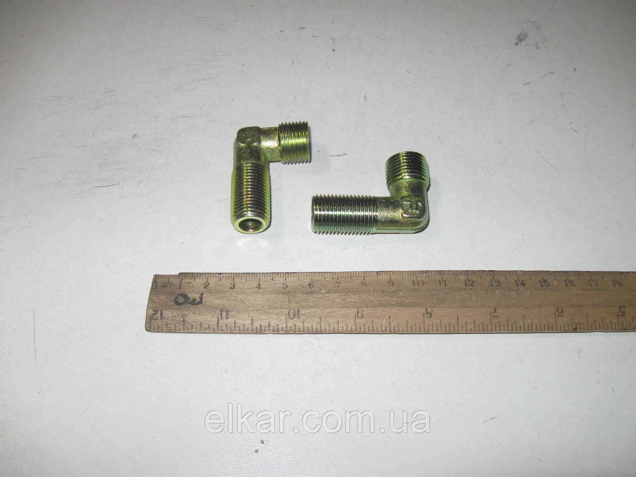 Кутник М16х1,5хМ18х1,5 клапан захистний латунь 861004