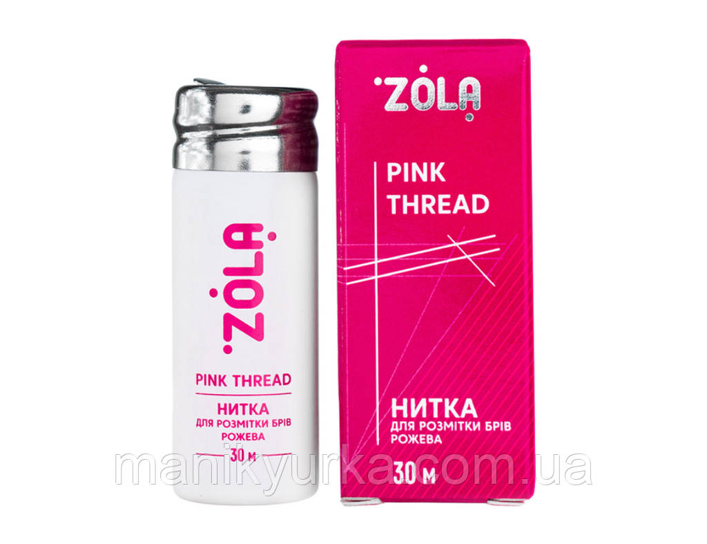 Нитка для розмітки рожева Zola 30 м(р) - фото 1 - id-p2032986638