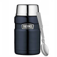 Термос для їжі з ложкою Thermos King Flask 710 мл Midnight Blue (173052)