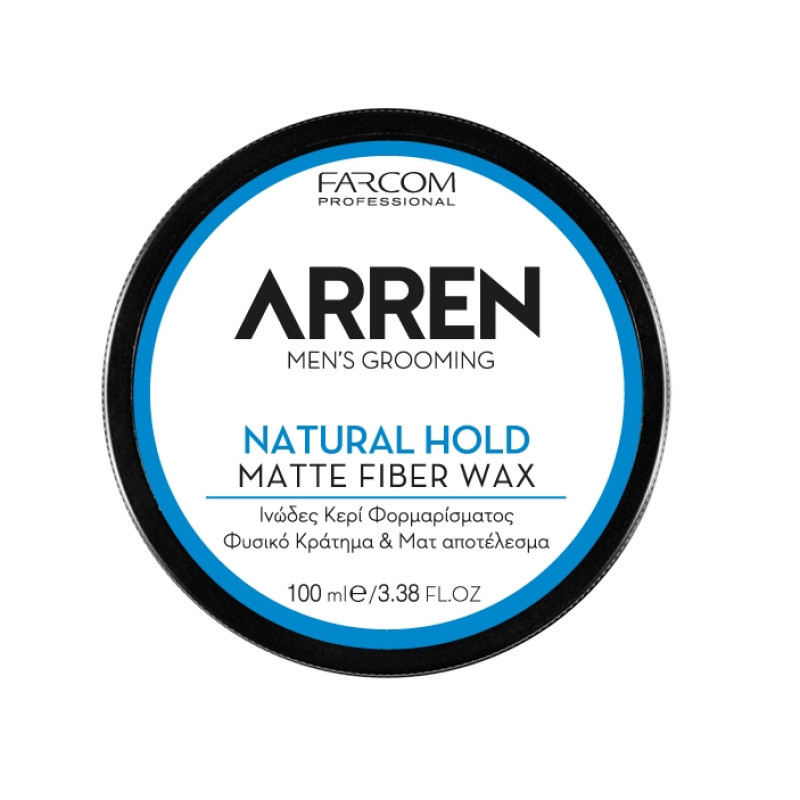 Віск для укладання волосся Arren Grooming Matte Fiber Wax Natural Hold 11235