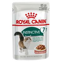 Влажный корм для кошек старше 7 лет Royal Canin (Роял Канин) Instinctive +7 кусочки в соусе 85 г
