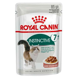 Вологий корм для кішок старше 7 років Royal Canin (Роял Канін) Instinctive +7 шматочки в соусі 85 г