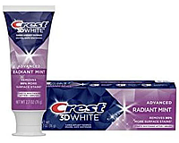 Отбеливающая зубная паста Crest 3D White Advanced Radiant Mint 107 г