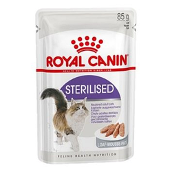 Вологий корм для стерилізованих кішок Royal Canin (Роял Канін) Sterilised Loaf паштет 85 г