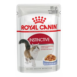Вологий корм для котів старше 1 року Royal Canin (Роял Канін) Instinctive шматочки в желе 85 г