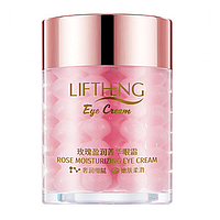 Крем - гель для кожи вокруг глаз LIFTHENG Rose Moisturizing Essence Eye Cream, с экстрактом розы, 60г