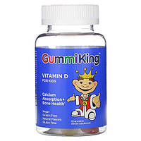 GummiKing, Vitamin D for Kids (60 жев.таб.), витамин D для детей