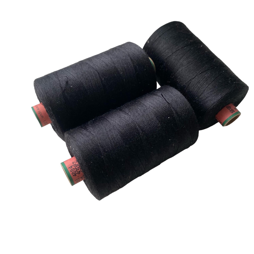 Нитка армована Amann saba 80/4004/1000м чорний