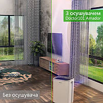 Побутовий компресорний осушувач повітря ємністю 2,3 л Doctor-101 Amador. Вологопоглинач ефективністю 12л/день, фото 7