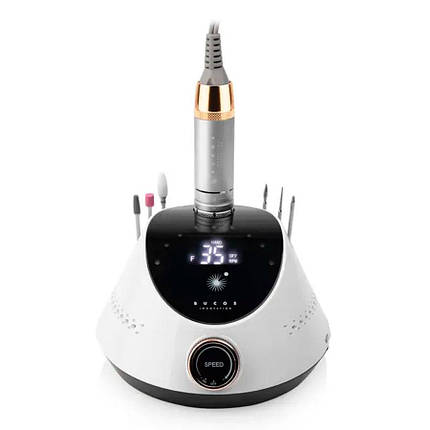 Фрезер BUCOS Nail Drill X2 Pro White Pearl 65W 35000 об, фото 1