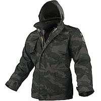 Куртка мужская Surplus Regiment M 65 Jacket Black Camo камуфляж (XL) куртка сурплюс