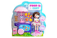 Кукла "Mini doll" "Street Food" на блистере 63022 р.30*29*10см р.30*29*10см
